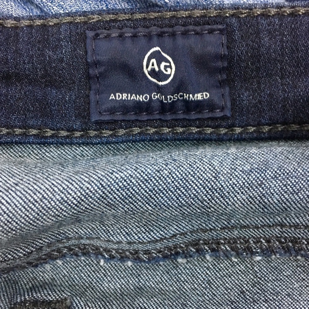 AG Adriano Goldschmied Jeans Legging Ankle Super Skinny Dark Stretch Denim 25R - Picture 6 of 11